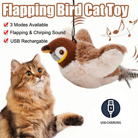 Flapping Bird Cat Toy