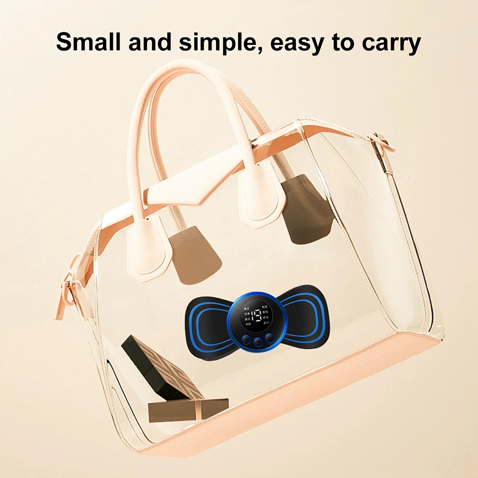 Mini EMS Neck Massager