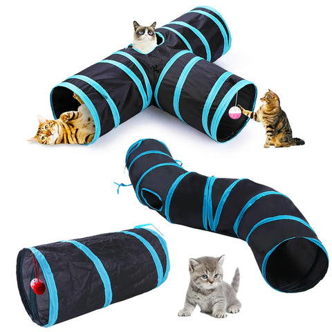 Foldable Crinkle Cat Tunnel