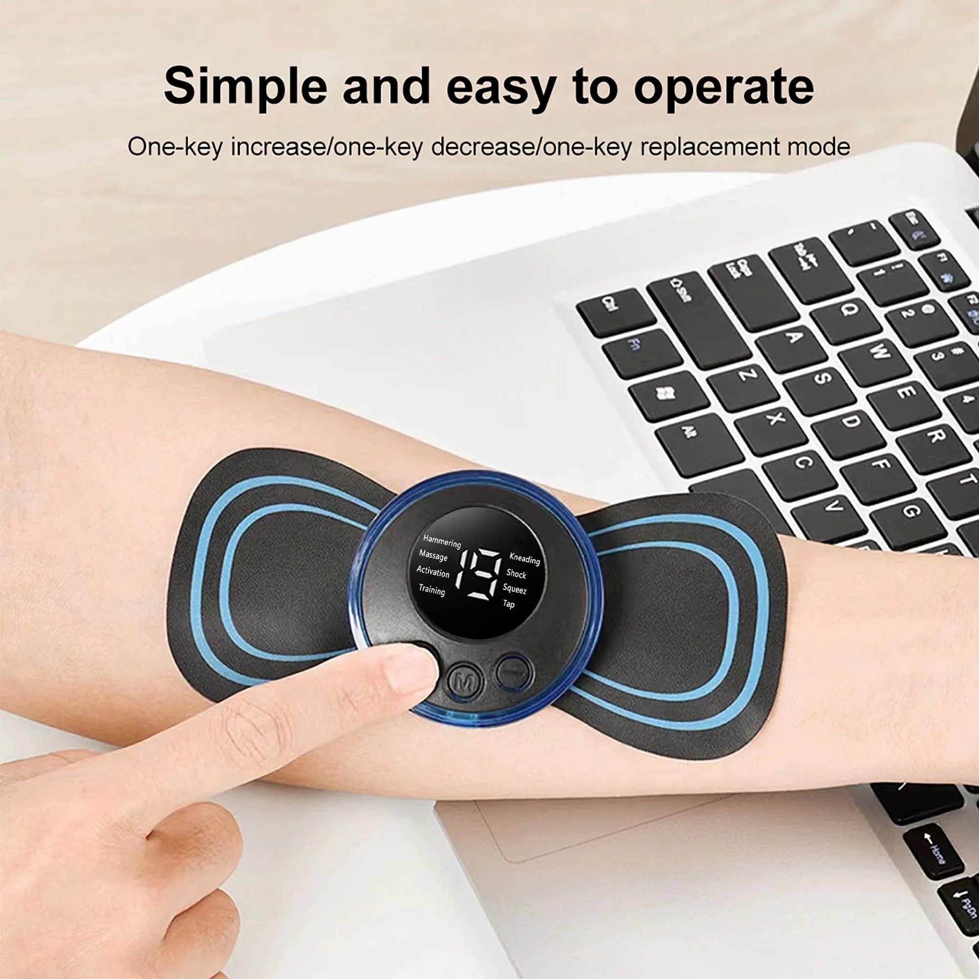 Mini EMS Neck Massager