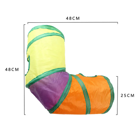 Foldable Crinkle Cat Tunnel