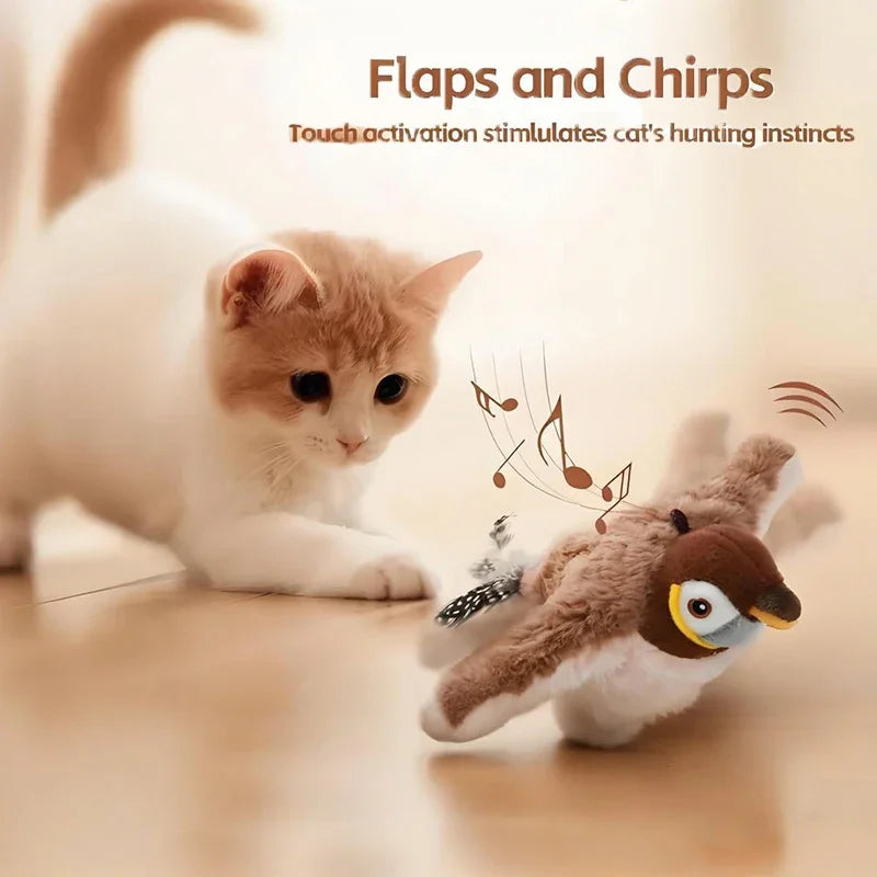 Flapping Bird Cat Toy