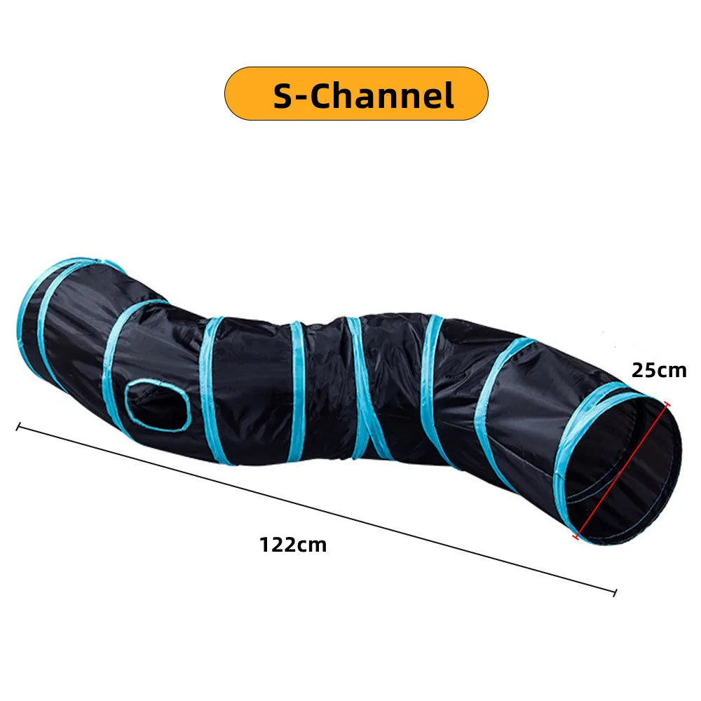 Foldable Crinkle Cat Tunnel