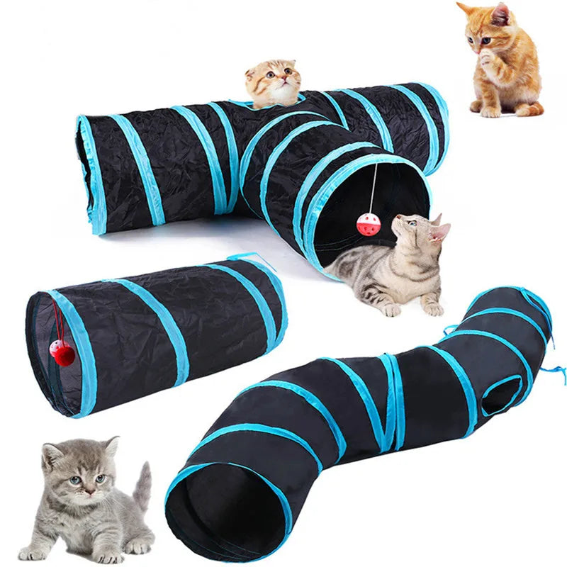 Foldable Crinkle Cat Tunnel