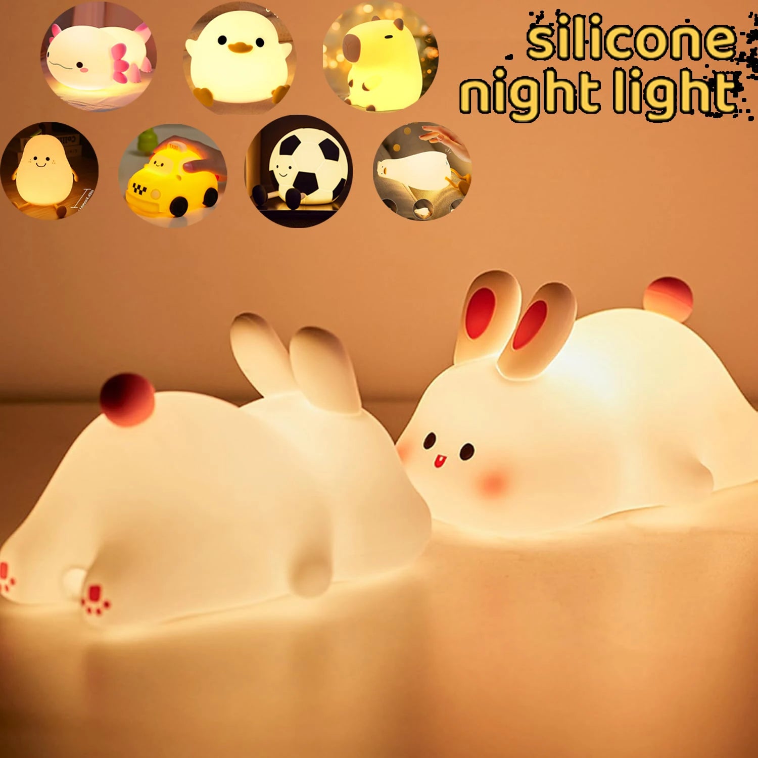 Soft Silicone Night Light
