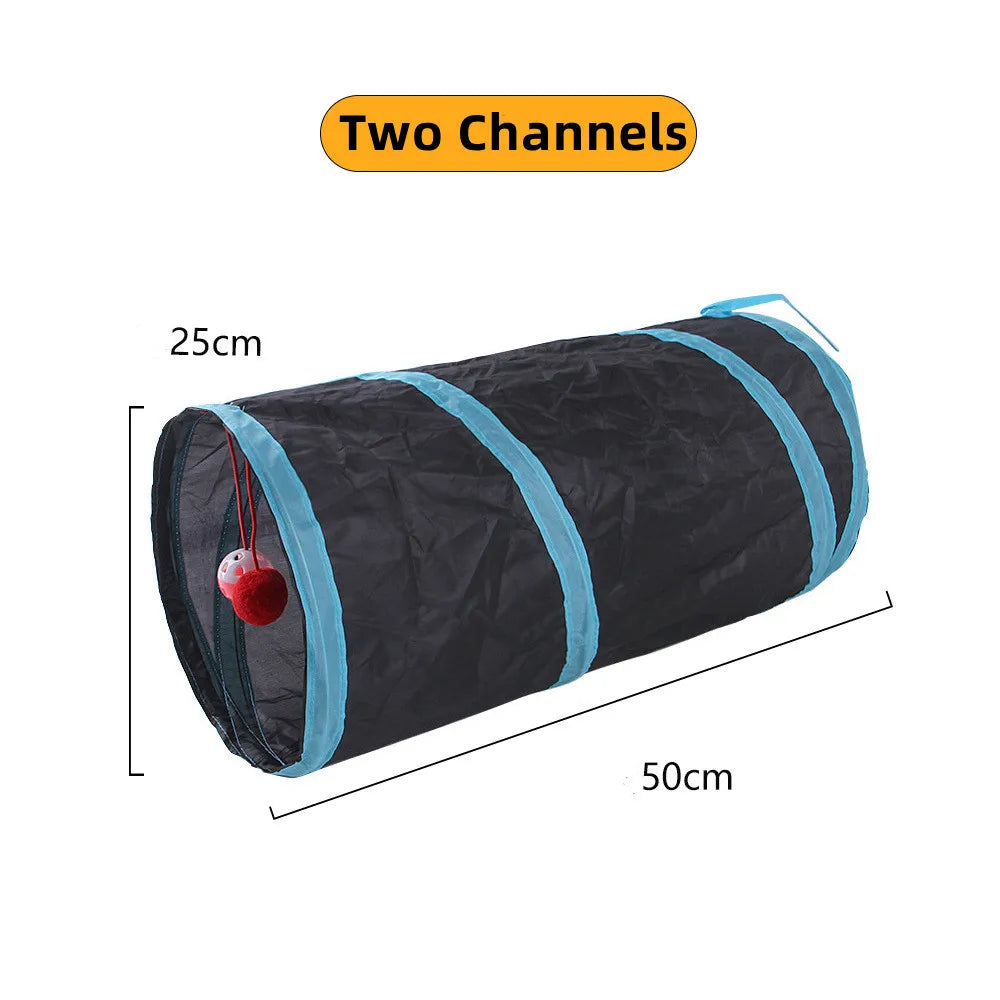 Foldable Crinkle Cat Tunnel