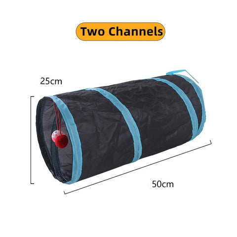 Foldable Crinkle Cat Tunnel
