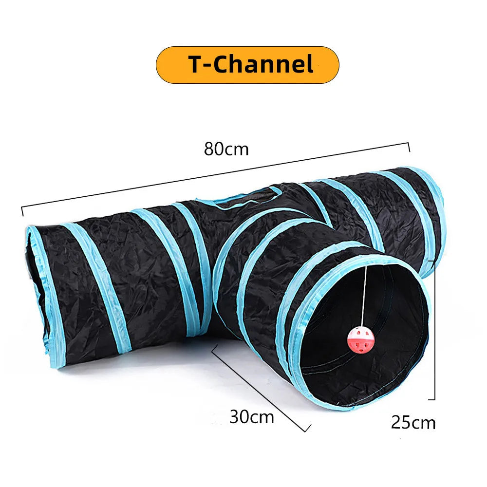 Foldable Crinkle Cat Tunnel