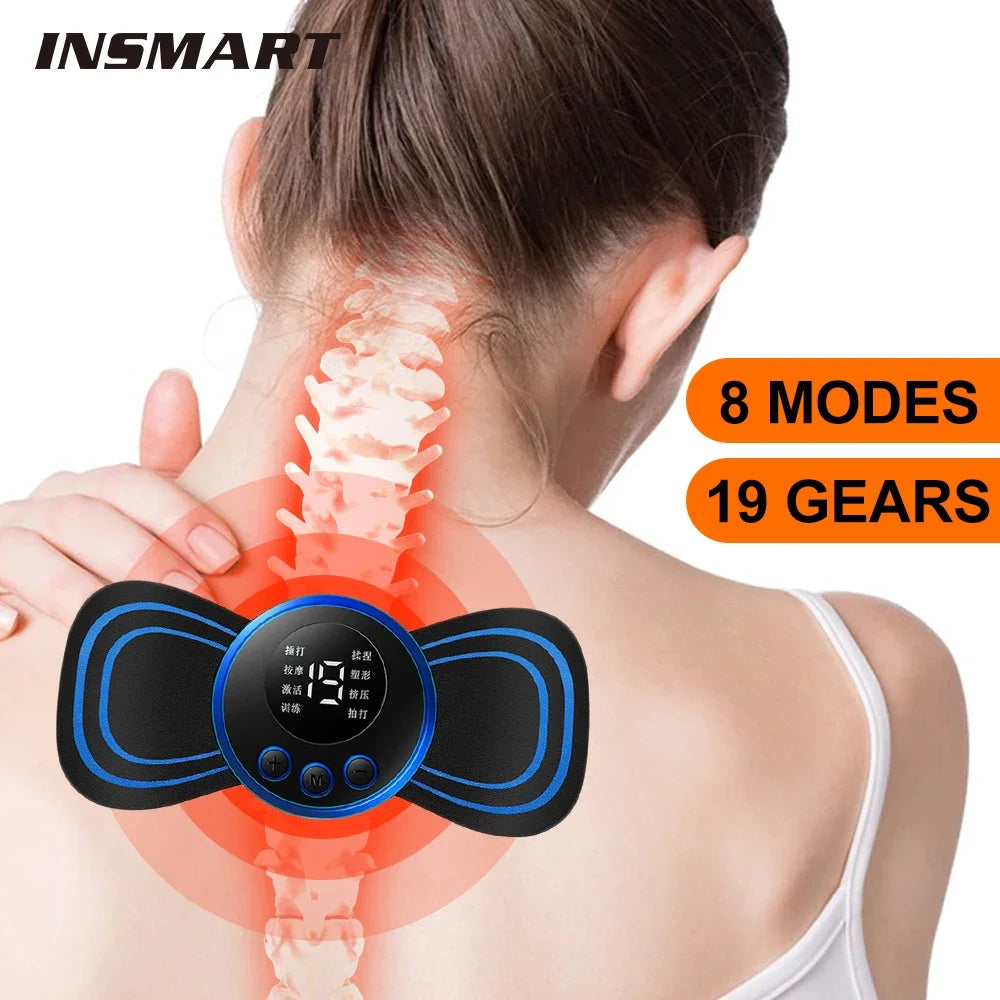 Mini EMS Neck Massager